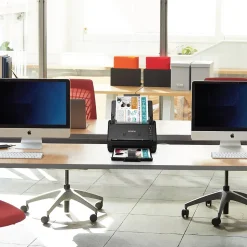 Epson WorkForce ES-500W II Wireless Duplex Document Scanner, Black (B11B263201)