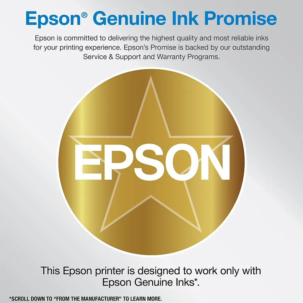 Epson WorkForce Pro WF-4820 Wireless Color Inkjet Printer, All-In-One, Print, Scan, Copy, Fax (9472527)