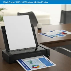 Epson WorkForce WF-110 Wireless Color Inkjet Printer, Single-Function, Print (9472520)
