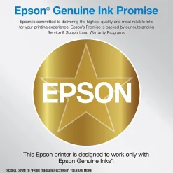 Epson WorkForce WF-2960 Wireless Color Inkjet Printer, All-In-One, Print, Scan, Copy, Fax (9472538)