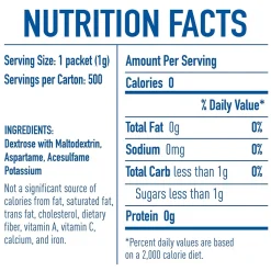 Equal Original Artificial Sweeteners, 500/Box (NUT20015448)