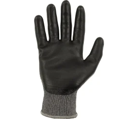 Ergodyne ProFlex 7072 Nitrile Coated Cut-Resistant Gloves, ANSI A7, Gray, Small, 1 Pair (10312)