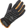 Ergodyne ProFlex 815 QuickCuff Utility Glove, Black, XL, 1 Pair