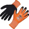 Ergodyne ProFlex 7551 Waterproof Cut-Resistant Winter Work Gloves, ANSI A5, Orange, Medium, 1 Pair (17673)