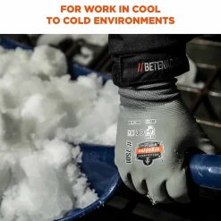 Ergodyne ProFlex 7501 Waterproof Winter Work Gloves, Gray, XXL, 144 Pairs (17936)