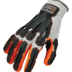 Ergodyne Proflex 922CR Nitrile Coated Cut Protection Nylon-spandex Gloves, Large, 13 Gauge, Multicolor, 2 Gloves/Box (17094)