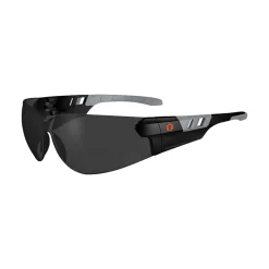 Ergodyne Skullerz SAGA Anti-Fog Safety Glasses, Frameless, Smoke Lens (59133)
