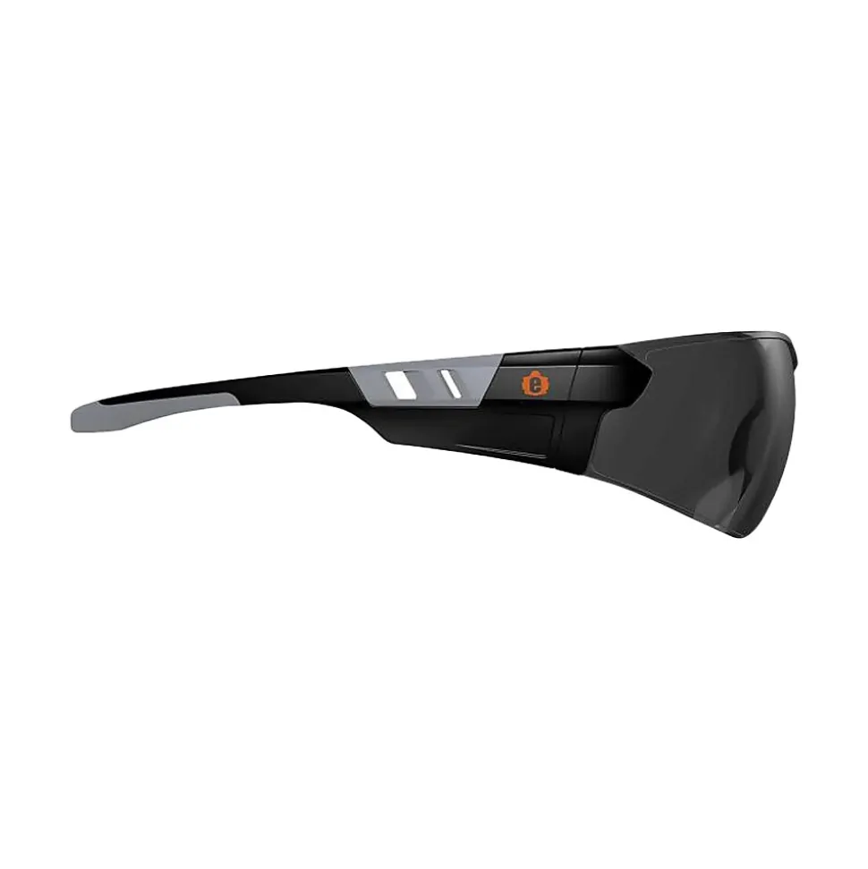 Ergodyne Skullerz SAGA Anti-Fog Safety Glasses, Frameless, Smoke Lens (59133)