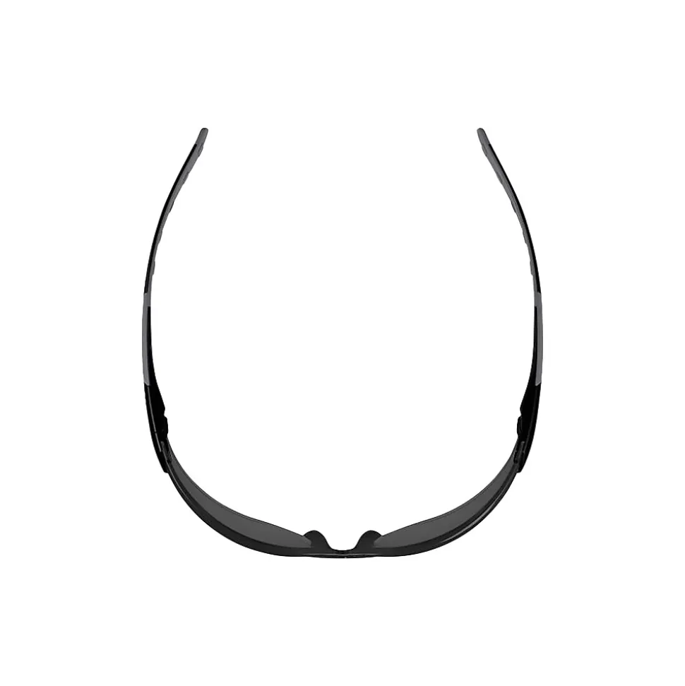 Ergodyne Skullerz SAGA Anti-Fog Safety Glasses, Frameless, Smoke Lens (59133)