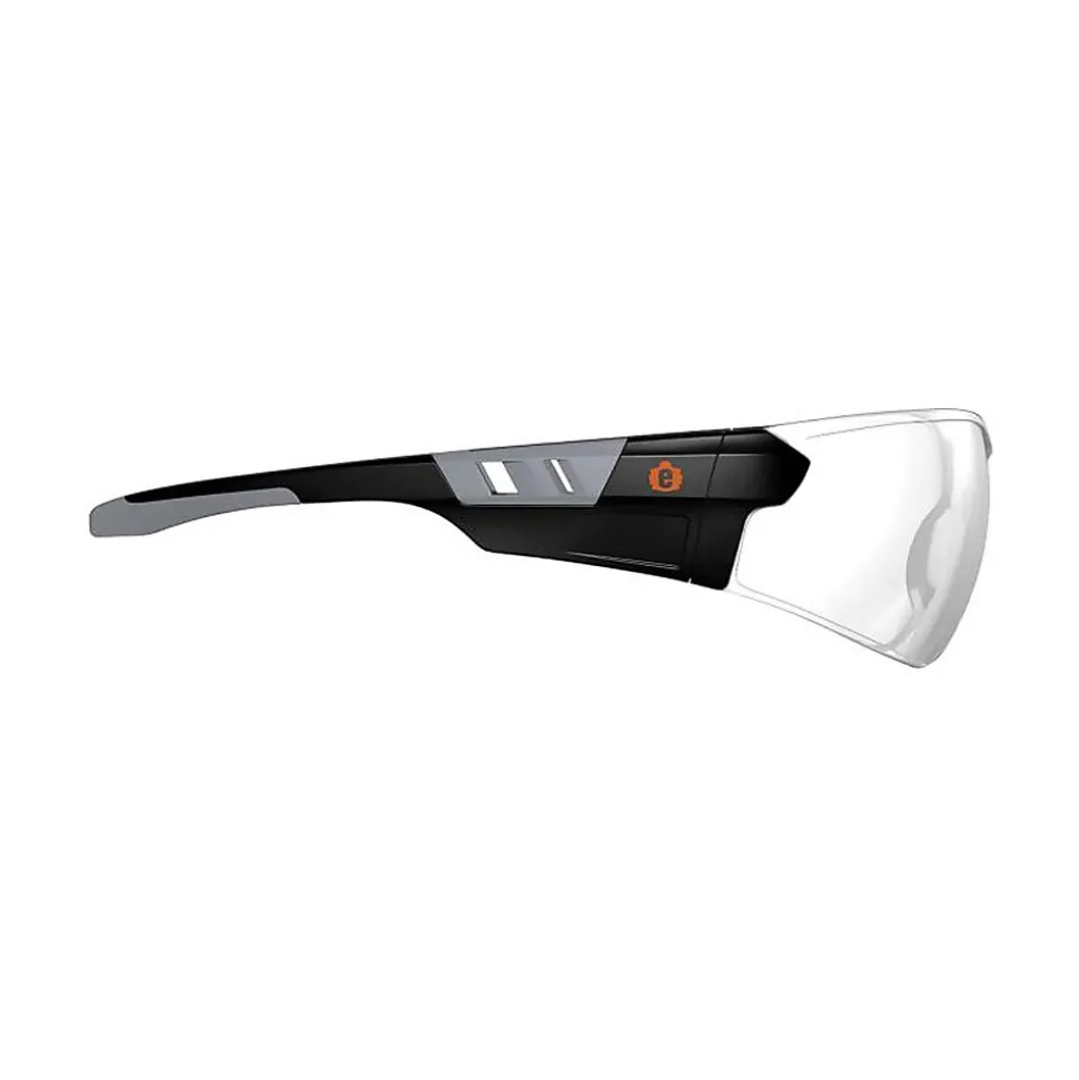 Ergodyne Skullerz SAGA Anti-Fog Safety Glasses, Frameless, Clear Lens (59103)