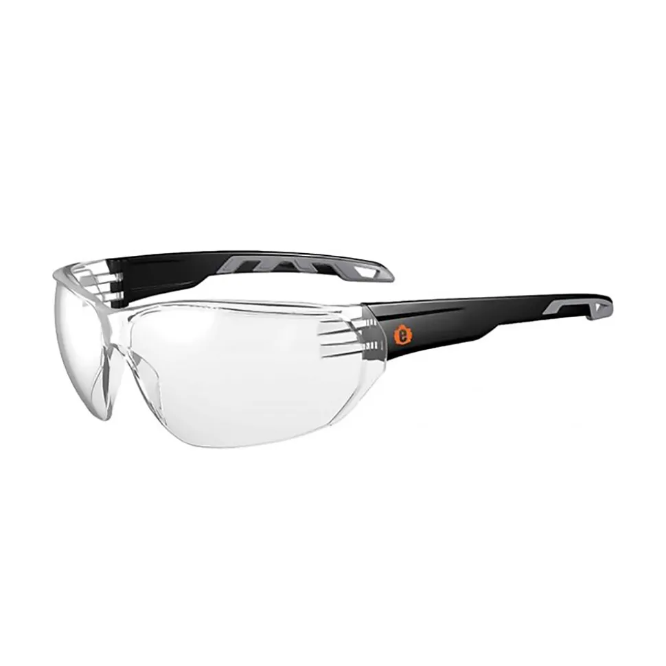 Ergodyne Skullerz VALI Safety Glasses, Frameless, Clear Lens (59200)