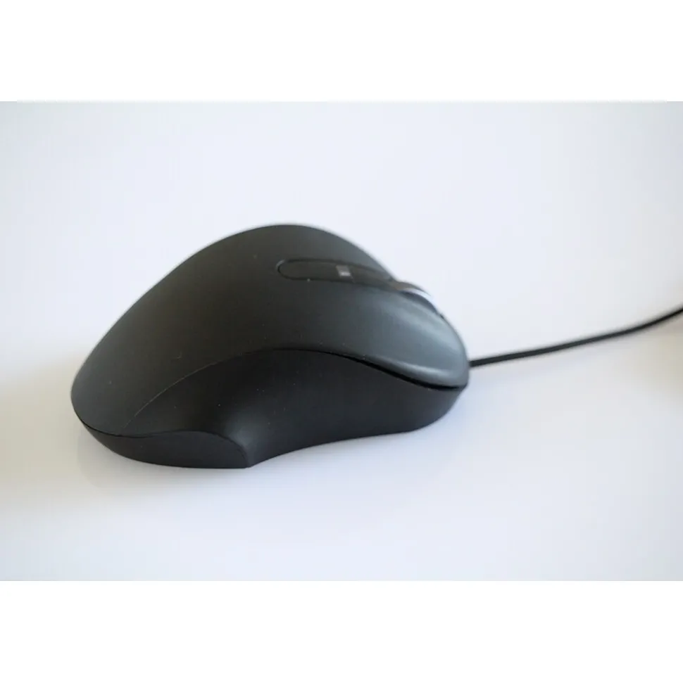 Ergoguys Matias PBT Wired Laser USB Mouse, Black (M20BB)
