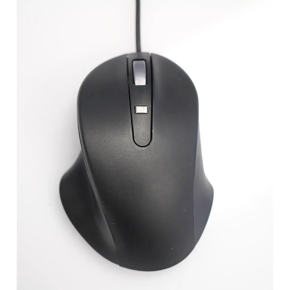 Ergoguys Matias PBT Wired Laser USB Mouse, Black (M20BB)