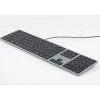 Ergoguys Matias Wired Ergonomic Keyboard for Mac, Space/Gray (FK318LB)