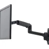 Ergotron LX Adjustable 1 Arm Wall Mount, Up to 34" Monitor, Matte Black (45243224)