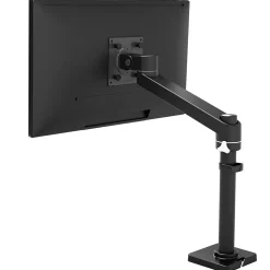 Ergotron NX Adjustable Single Monitor Arm, Up to 34", Black (45-669-224)