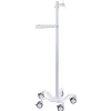 Ergotron StyleView Pole Cart, Up to 24" Monitor, Bright White (24-818-211)