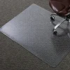 E.S. Robbins Anchormat Carpet Chair Mat, 46" x 60'', Low-Pile, Clear (ESR120321)