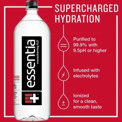 Essentia Ionized Alkaline Water, 12 ct./50.4 oz.