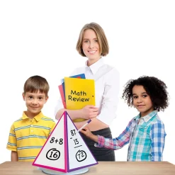Essential Learning Spin & Write Pyramid™ Rotating 4-Sided Dry-Erase Board (ELP626691)