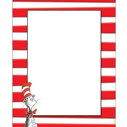 Eureka Dr. Seuss The Cat in the Hat Computer Paper, 50 Sheets Per Pack, 3 Packs (EU-812110-3)