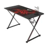 Eureka Ergonomic 47" Computer Gaming Desk, Black (GD0072-BK)