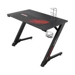 Eureka Ergonomic 43"W Computer Gaming Desk, Black (GD0038-BK)