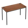 Eureka Ergonomic 47"W Computer Desk, Teak (CD009)