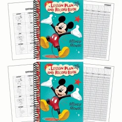 Eureka Mickey Lesson Plan & Record Book, Pack of 2 (EU-866267-2)