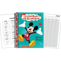 Eureka Mickey Lesson Plan & Record Book, Pack of 2 (EU-866267-2)