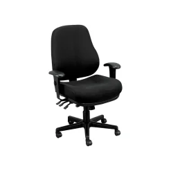 Eurotech 24/7 Fabric Task Chair, Dove Black (24/7-BLKDOVE)