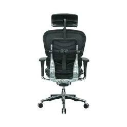 Eurotech Leather Task Chair, Black (LE9ERG(N))