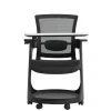 Eurotech SKTRN-BLK Eduskate Mesh Conference Chair, Fixed Arms, Black