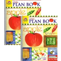 Evan-Moor Educational Publishers School Days Daily Plan Book, 98 Pages, Pack of 2 (EMC5400-2)