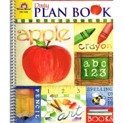 Evan-Moor Educational Publishers School Days Daily Plan Book, 98 Pages, Pack of 2 (EMC5400-2)
