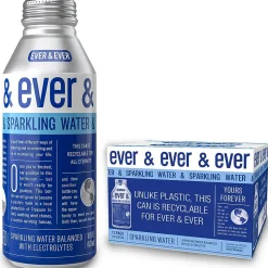 Ever & Ever Reverse Osmosis Sparkling Water, 16 Oz., 12/Carton (800001)