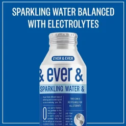 Ever & Ever Reverse Osmosis Sparkling Water, 16 Oz., 12/Carton (800001)