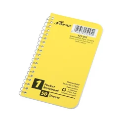 Evidence 1-Subject Pocket Notebook, 3" x 5", Narrow Ruled, 50 Sheets (25-095R)