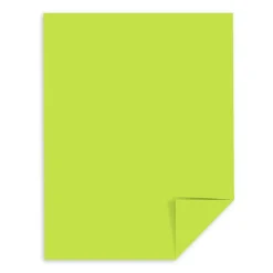 Exact 65 lb. Card Stock Paper, 8.5" x 11", Vulcan Green, 250 Sheets/Ream (WAU21869)
