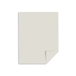 Exact 90 lb. Index Paper, 8.5" x 11", Gray, 250 Sheets/Pack (49191)