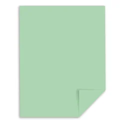 Exact 110 lb. Index Paper, 8.5" x 11", Green, 250 Sheets/Pack (WAU49561)