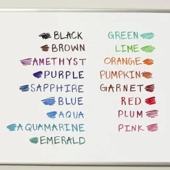 Expo Dry Erase Markers, Chisel Tip, Assorted, 4/Pack (81029)