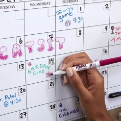 Expo Dry Erase Markers, Ultra Fine Tip, Black, 12/Pack (1871131)