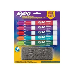 Expo Dry Erase Starter Set, Chisel Tip, Assorted, 10/Pack (80835)