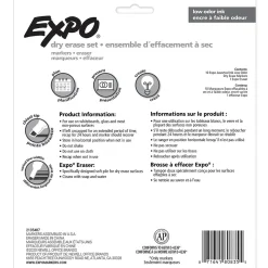 Expo Dry Erase Starter Set, Chisel Tip, Assorted, 10/Pack (80835)