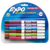 Expo Low Oder Dry Erase Markers, Fine Tip, Assorted Inks, 12/Pack (SAN86603)