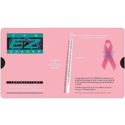 E-Z Grader Breast Cancer Pink Grade Tool, Pack of 3 (EZ-5703PINK-3)