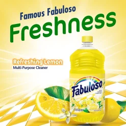 Fabuloso All Purpose Cleaner, Lemon, 169 Fl. Oz., 3/Pk (MX06813ACT)