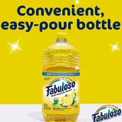 Fabuloso Multi-Purpose Cleaner, Refreshing Lemon Scent, 169 fl. oz. (MX06813A)