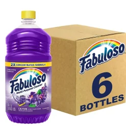 Fabuloso Multi-Purpose Cleaner, Lavender Scent, 56 fl. oz., 6/Carton (153041)